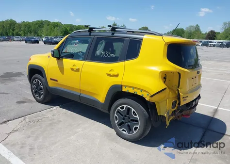 2015 Jeep Renegade Trailhawk from USA, damaged, VIN ZACCJBCT0FPB47305